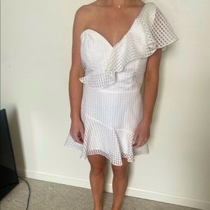 White mini dress! So so so cute